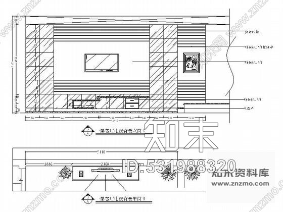 施工图现代精致三层别墅室内装修图含效果cad施工图下载【ID:531988320】