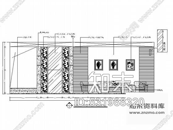 施工图现代精致三层别墅室内装修图含效果cad施工图下载【ID:531988320】