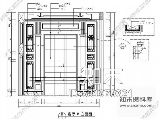 施工图广东原创精品豪宅中欧混搭七居室样板间装修施工图含效果cad施工图下载【ID:531979321】