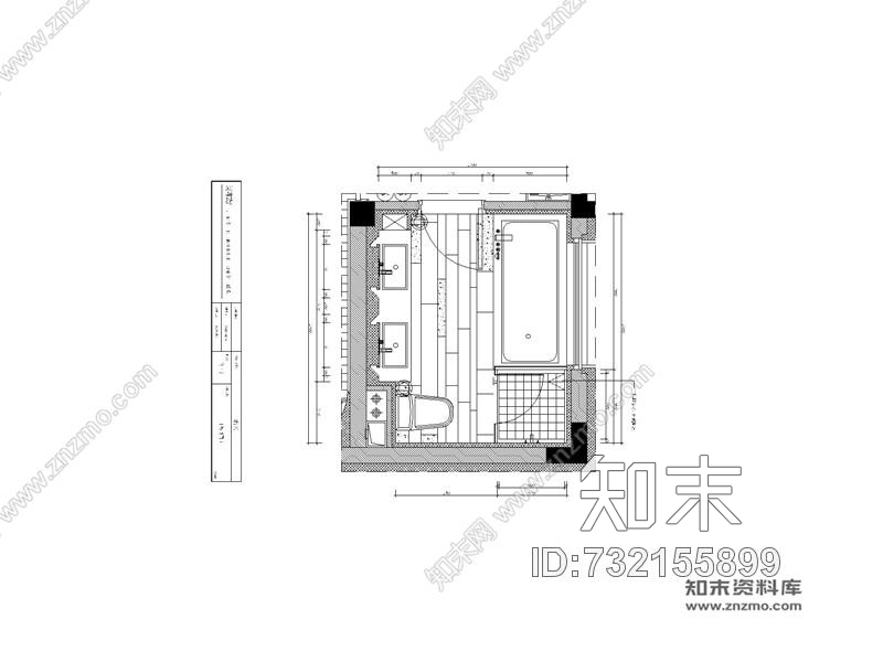 达观设计·凌子达中信泰富青浦朱家角別墅樣板房丨概念方案PPT+效果图+CAD施工图cad施工图下载【ID:732155899】