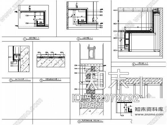 施工图上海现代酒店式公寓售楼处施工图含效果cad施工图下载【ID:532072792】