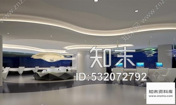 施工图上海现代酒店式公寓售楼处施工图含效果cad施工图下载【ID:532072792】