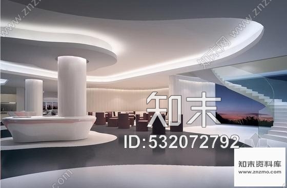 施工图上海现代酒店式公寓售楼处施工图含效果cad施工图下载【ID:532072792】