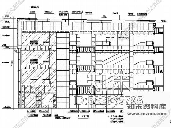 施工图昆山繁华商业区现代百货商场室内CAD装修图含效果cad施工图下载【ID:532065795】