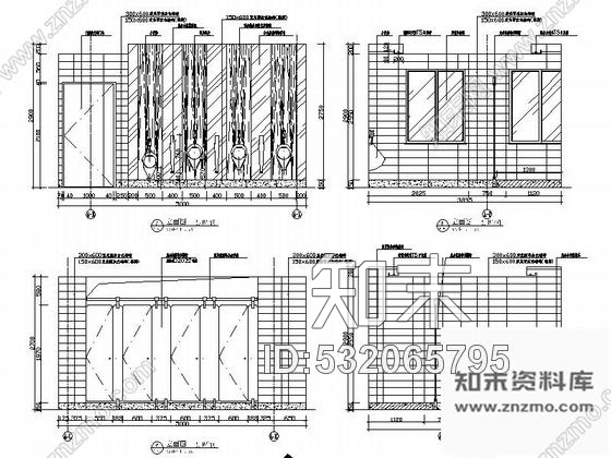 施工图昆山繁华商业区现代百货商场室内CAD装修图含效果cad施工图下载【ID:532065795】