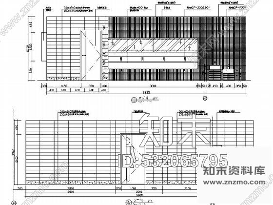 施工图昆山繁华商业区现代百货商场室内CAD装修图含效果cad施工图下载【ID:532065795】