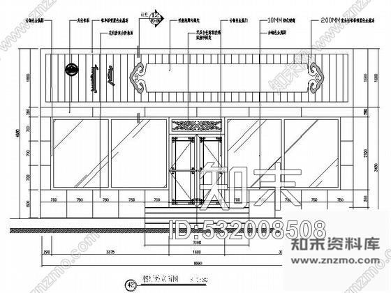 施工图浓郁民族风格餐厅室内装饰设计施工图含效果cad施工图下载【ID:532008508】
