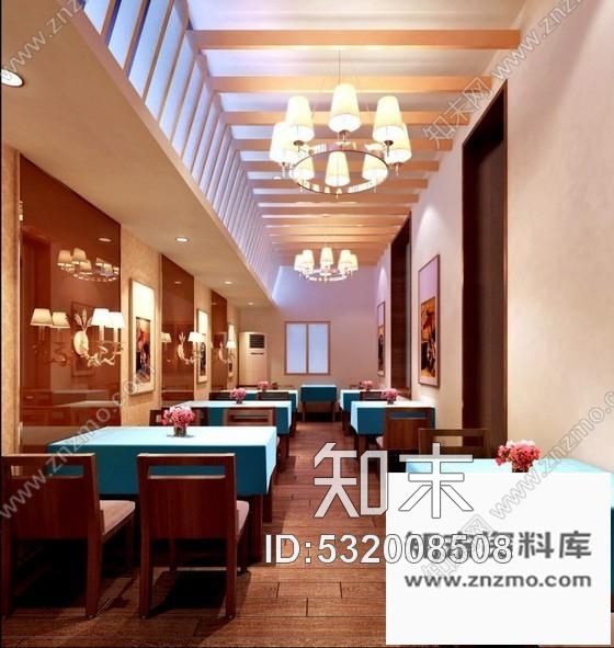 施工图浓郁民族风格餐厅室内装饰设计施工图含效果cad施工图下载【ID:532008508】