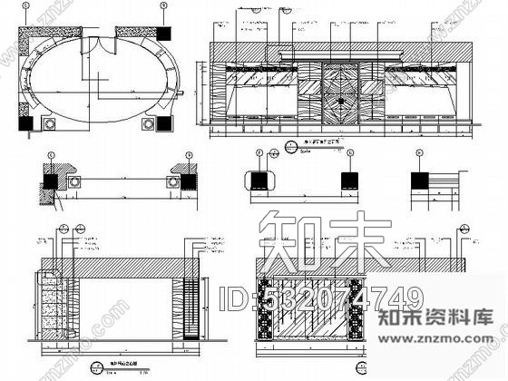 施工图某国际购物中心售楼处室内装修图含效果和实景cad施工图下载【ID:532074749】