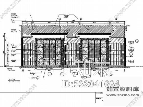 施工图广州天河区某服务式酒店住宅大堂施工图cad施工图下载【ID:532041664】