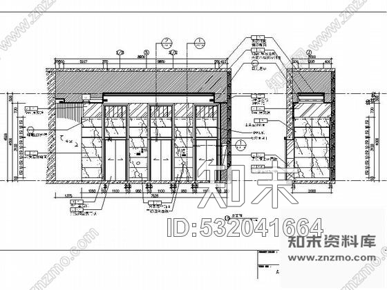 施工图广州天河区某服务式酒店住宅大堂施工图cad施工图下载【ID:532041664】