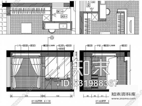 施工图四层精品别墅设计装修图cad施工图下载【ID:531988367】