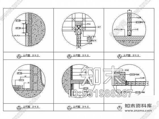 施工图四层精品别墅设计装修图cad施工图下载【ID:531988367】