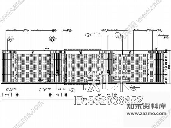 施工图成都五星级豪华酒店中餐大厅及走廊装修施工图施工图下载【ID:532038652】