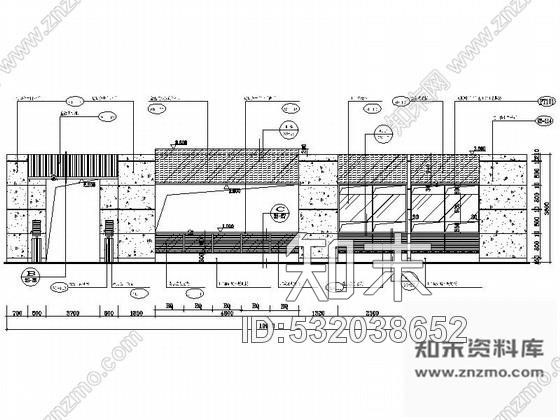 施工图成都五星级豪华酒店中餐大厅及走廊装修施工图施工图下载【ID:532038652】