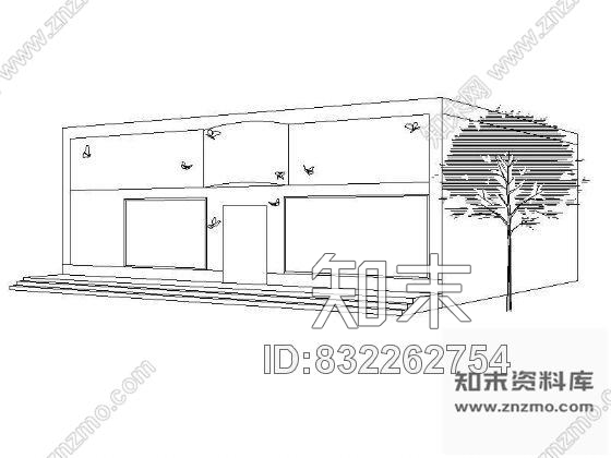 图块/节点某餐厅设计图cad施工图下载【ID:832262754】