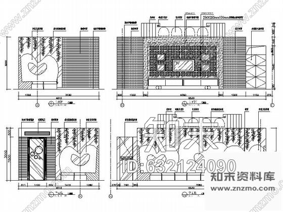 施工图武汉商业中心区四星级商务酒店国际俱乐部装修施工图含效果及概念图cad施工图下载【ID:632124090】
