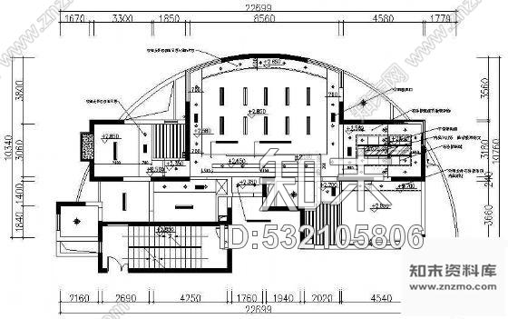 施工图某办公室装修图cad施工图下载【ID:532105806】
