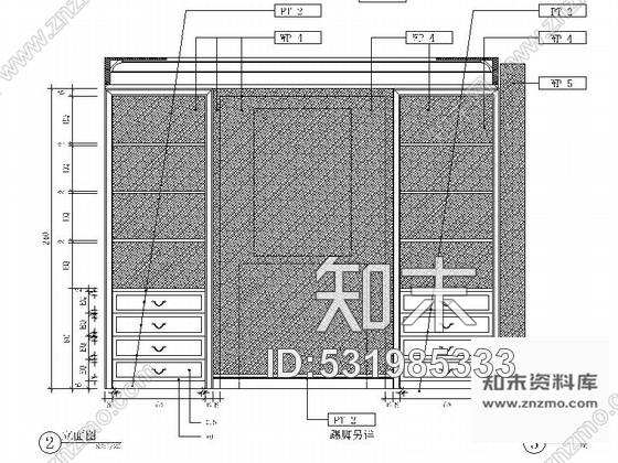 施工图江苏高档叠层双层别墅室内设计CAD施工图cad施工图下载【ID:531985333】