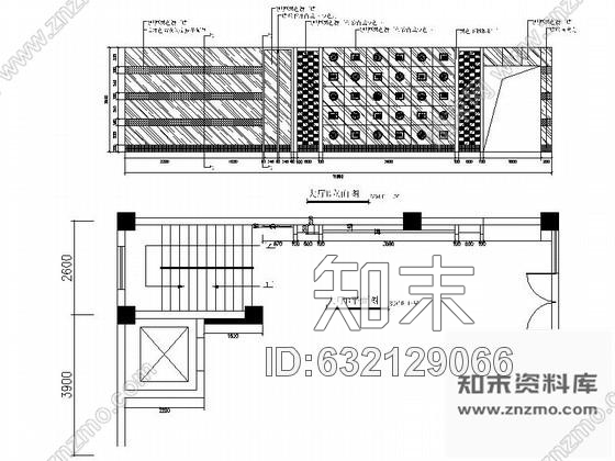 施工图时尚现代KTV室内装修图cad施工图下载【ID:632129066】