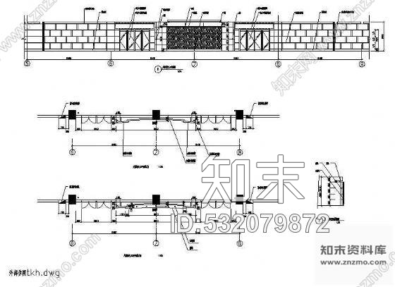 施工图某大厦装修图cad施工图下载【ID:532079872】