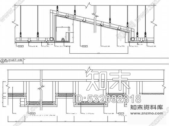 施工图哈尔滨某大学多功能厅室内装修图含效果和实景cad施工图下载【ID:532092818】