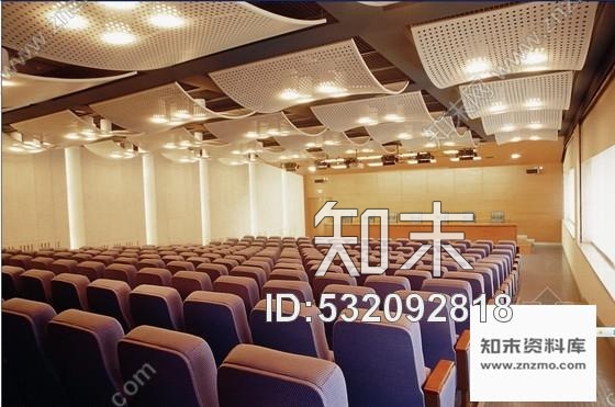 施工图哈尔滨某大学多功能厅室内装修图含效果和实景cad施工图下载【ID:532092818】