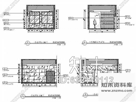 施工图湖南看守所营房室内装修设计施工图cad施工图下载【ID:632143112】