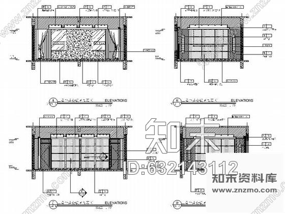 施工图湖南看守所营房室内装修设计施工图cad施工图下载【ID:632143112】