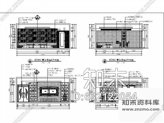 施工图广东豪华娱乐量贩式KTV室内设计施工图含效果cad施工图下载【ID:632122054】