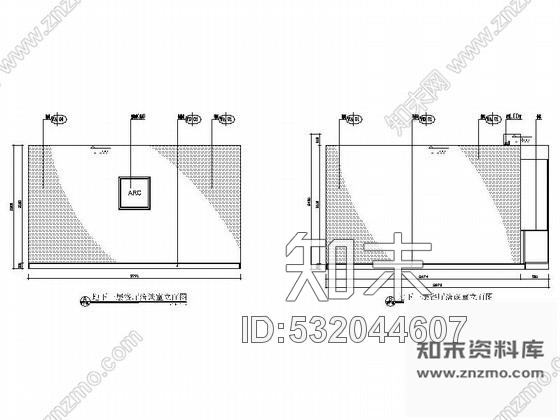 施工图深圳某商务酒店洽谈室装修图cad施工图下载【ID:532044607】