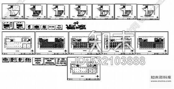 施工图某办公室装修施工图cad施工图下载【ID:532103888】