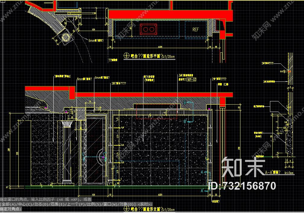 梁志天-北京星河湾A1户型cad施工图施工图下载【ID:732156870】