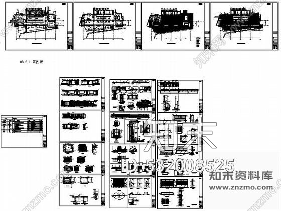 施工图北京酒店牛排西餐厅室内装修图cad施工图下载【ID:532008525】