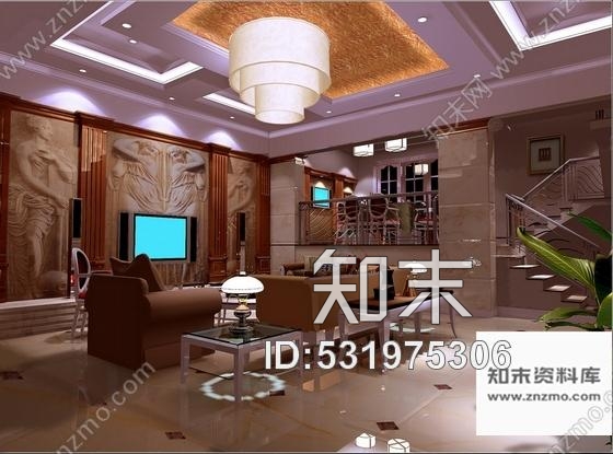 施工图原创欧式风格四层别墅施工图含效果图cad施工图下载【ID:531975306】