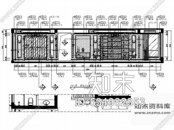 施工图西安北城首席豪宅简欧四居室样板间装修施工图含效果cad施工图下载【ID:531982353】