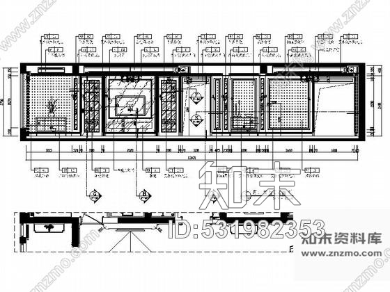 施工图西安北城首席豪宅简欧四居室样板间装修施工图含效果cad施工图下载【ID:531982353】