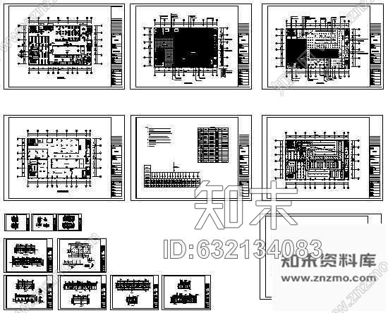 某健身房全套施工图cad施工图下载【ID:632134083】