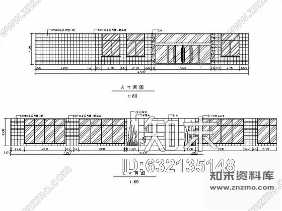 施工图辽宁时尚现代图书馆室内装修施工图含高清效果图推荐！施工图下载【ID:632135148】