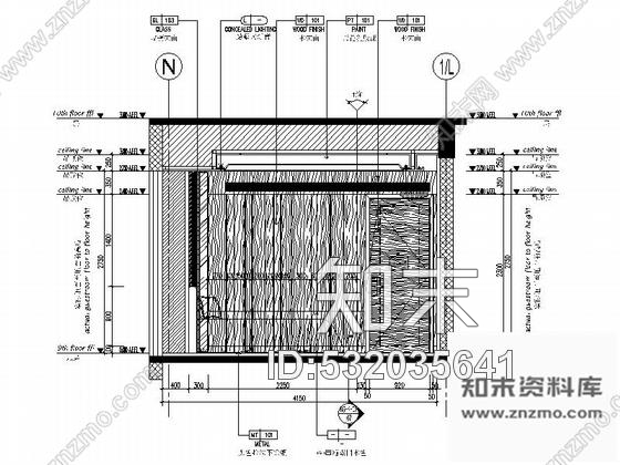 施工图江苏时尚商务酒店室内装修CAD施工图含效果cad施工图下载【ID:532035641】