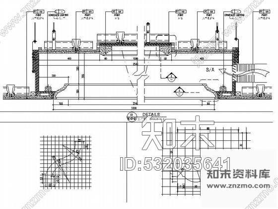 施工图江苏时尚商务酒店室内装修CAD施工图含效果cad施工图下载【ID:532035641】