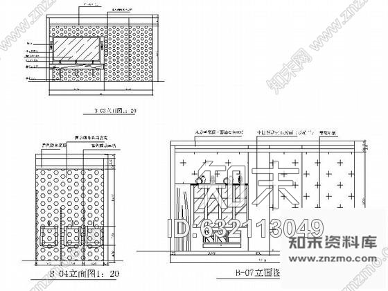 施工图某餐饮娱乐会所室内装饰设计图cad施工图下载【ID:632113049】