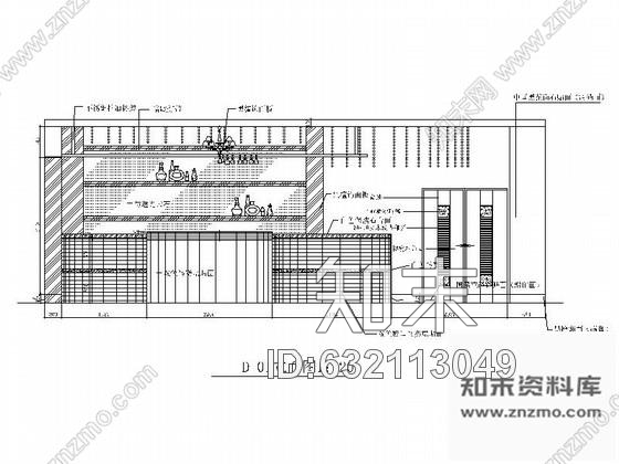 施工图某餐饮娱乐会所室内装饰设计图cad施工图下载【ID:632113049】