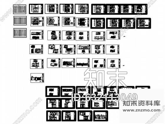 施工图某餐饮娱乐会所室内装饰设计图cad施工图下载【ID:632113049】