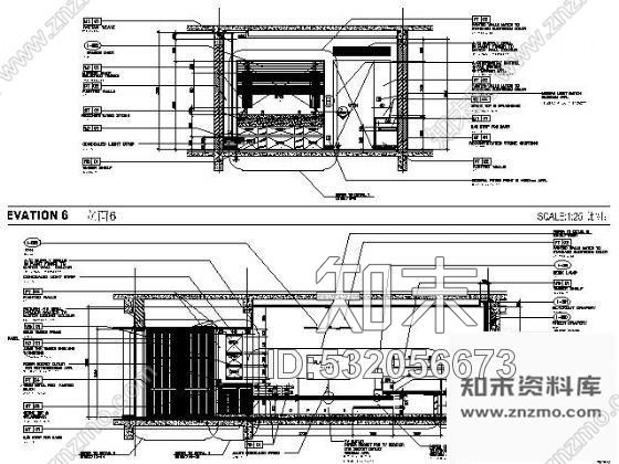 施工图豪华五星酒店单床间装修图cad施工图下载【ID:532056673】