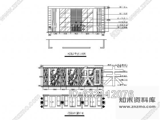 施工图浙江某浴场会馆室内装修图cad施工图下载【ID:632112076】