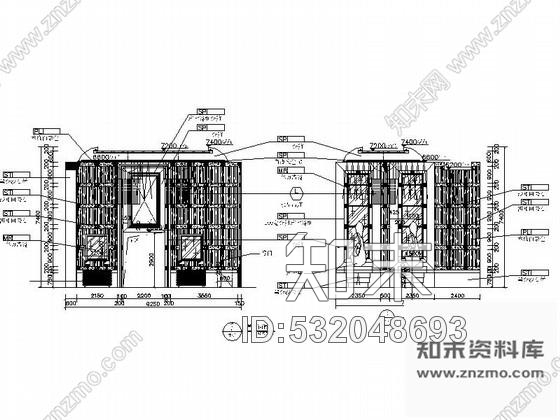 施工图深圳公寓式酒店局部装修设计图含实景cad施工图下载【ID:532048693】