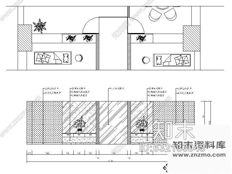 施工图现代女子美容美体院装修图cad施工图下载【ID:632133043】