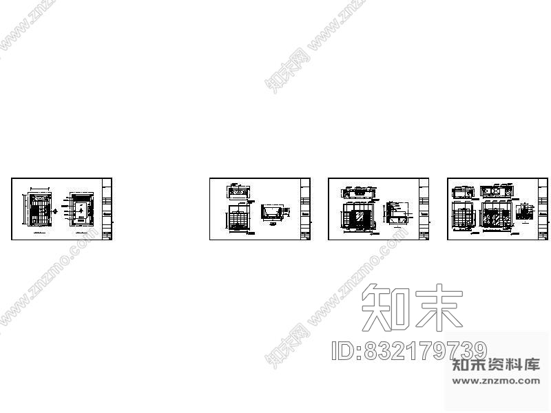 客房卫生间立面cad施工图下载【ID:832179739】