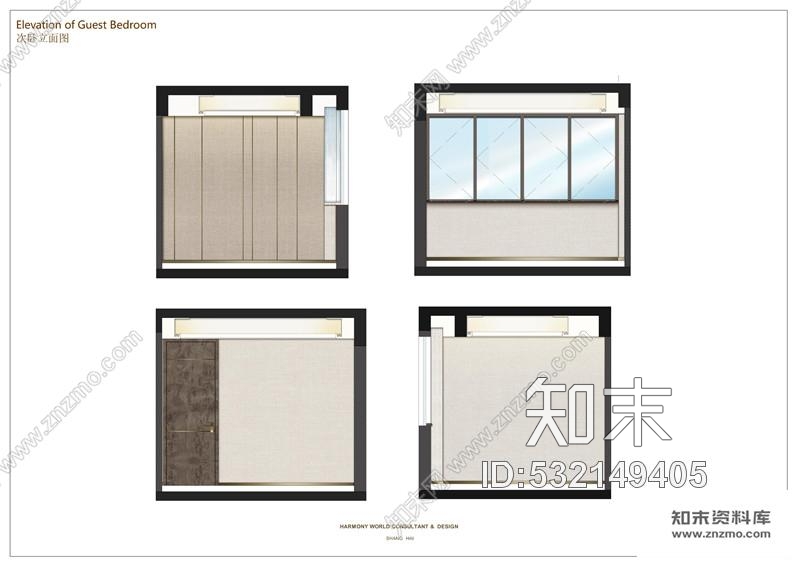 HWCD设计中粮前滩06-01#地块样板房cad施工图下载【ID:532149405】